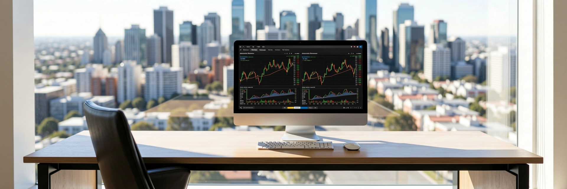 Professional stock market education environment